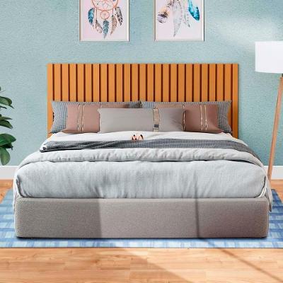Kit 3 Módulos Cabeceira Ripada Suspensa Nature Kate Shop Jm