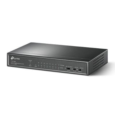 Switch 9 Portas Fast Poe+ E Uplink Tp-link | Tl-sf1009p 10/100 Mbps