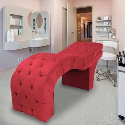 Maca Estofada Reclinável Sobrancelhas Cílios Suede Simaria Cor:vermelho