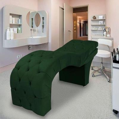 Maca Estofada Reclinável Sobrancelhas Cílios Suede Beatriz Cor:verde