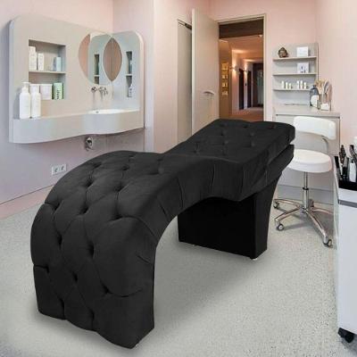 Maca Estofada Reclinável Sobrancelhas Cílios Suede Beatriz Cor:preto