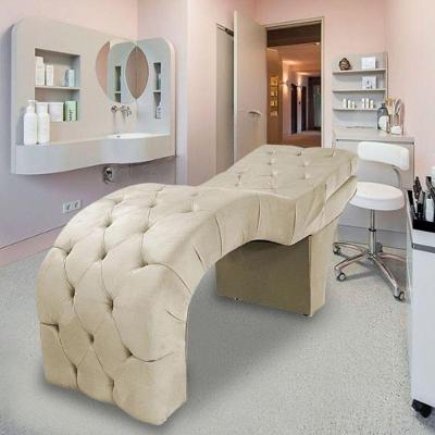 Maca Estofada Reclinável Sobrancelhas Cílios Suede Beatriz Cor:bege