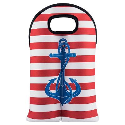 Bolsa Térmica Para 2 Garrafas Ancora Mantém Temperatura 1h