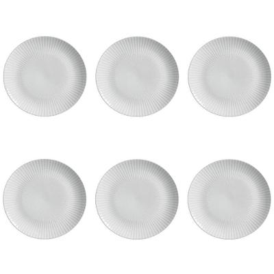 Conjunto De Pratos Rasos 06 Peças Coup Trendy Porto Brasil