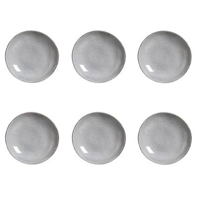 Conjunto De Pratos Fundos 06 Peças Bio Dust Porto Brasil