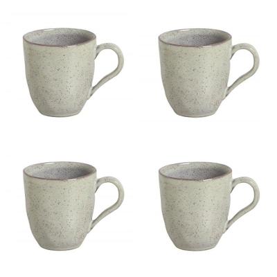 Conjunto De Canecas 04 Peças Orgânico Pistache Porto Brasil