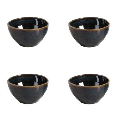 Conjunto De Cumbucas 04 Peças Orgânico Oceano Porto Brasil