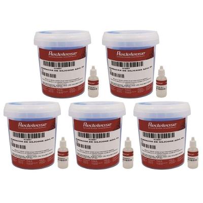 Borracha De Silicone Azul Para Moldes Com Catalisador [5,15kg] Redelease
