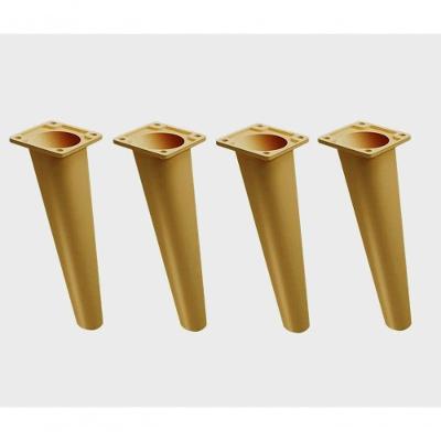 Kit 8 Pés Palito Já Inclinados Sofás Poltronas Racks Mel 16cm