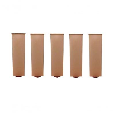 Kit 5 Pés Gabinete Armário Cozinha Regulável 14cm Vpn Bege