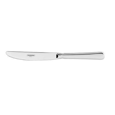 Faca De Mesa Tramontina Baguette Em Aço Inox