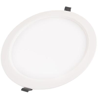 Plafon Led Tramontina Redondo De Embutir Slim 18 W Bivolt 3000 K Luz Amarela