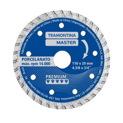 Disco De Corte Diamantado Turbo Tramontina Para Porcelanato