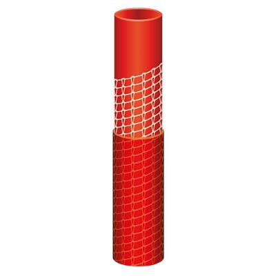 Mangueira Antitorção Multi Ats 1-2 Polegada Tramontina Laranja Em Pvc 3 Camadas 20 M