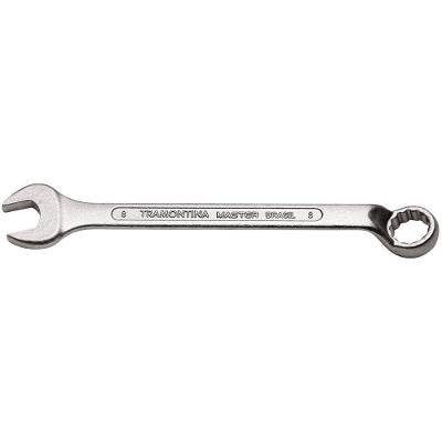 Chave Combinada 8 Mm Com Pescoço Tramontina Com Corpo Forjado Em Aço Especial Cromado