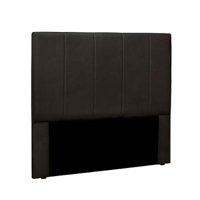 Cabeceira Arizona Cama Box Solteiro 90Cm Corino Marrom