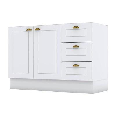 Balcão De Pia 120 Cm Nova York Branco - Henn