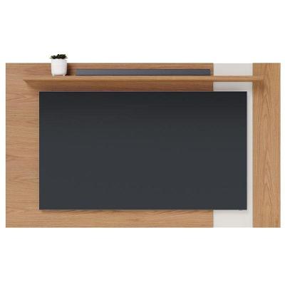 Painel Para Tv Suspenso Extensivo Leme Freijó Off White Matte - Colibri