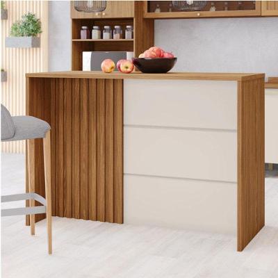 Bancada Gourmet Ambiente Requinte Nature Areia - Henn