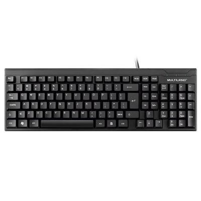 Teclado Multilaser Basico Slim Pto Usb Tc193