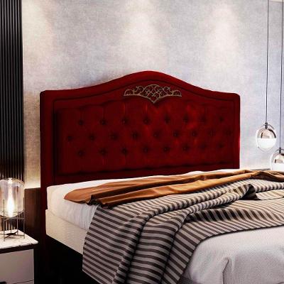 Cabeceira Holanda 1,40 M Casal Design Retro Speciale Home Vinho