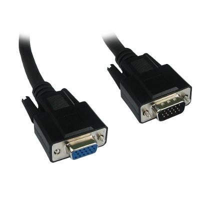 Cabo Monitor Vga Nwt Hd15m X Hd15f 1.8m Preto Com Filtro