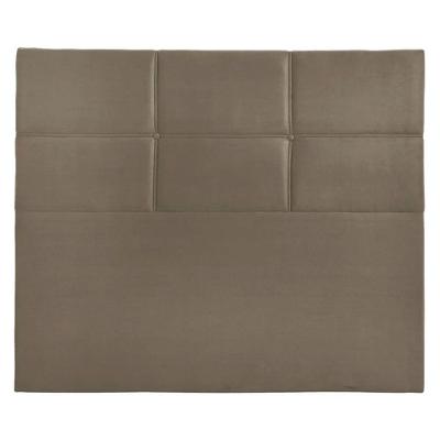 Cabeceira Estofada Milena 1,60 Queen Shop Das Cabeceiras Bege