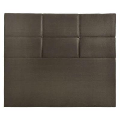 Cabeceira Estofada Milena 1,40 Casal Suede Shop Das Cabeceir Castor