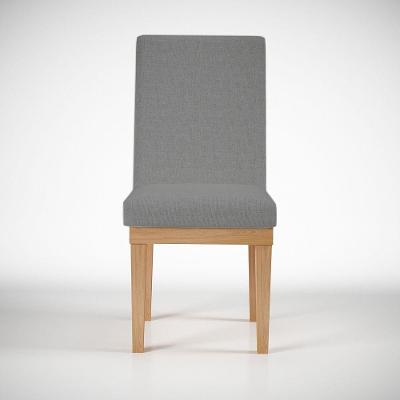 Cadeira Reforçada Mesa De Jantar Luxo Linho ? Linho Grafite