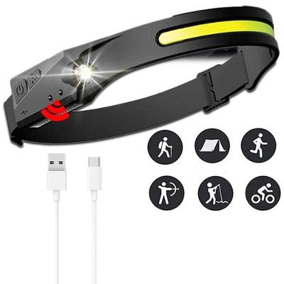 Lanterna De Cabeça Sensor De Movimento Led