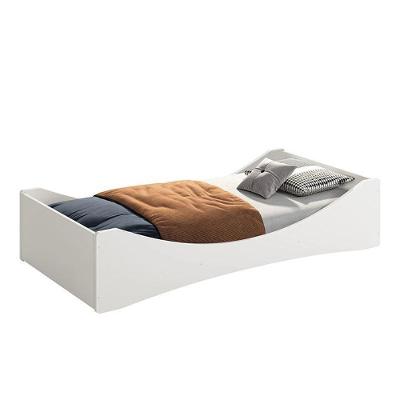 Cama Evolutiva 2 Em 1 Luna Branco Fosco Com Colchão D20 - Reller Móveis Branco Fosco