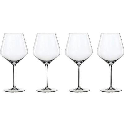 4 Taças De Vinho Burgundy Em Cristal 640ml Style Spiegelau