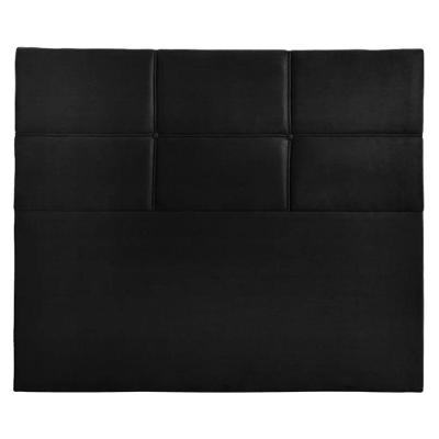 Cabeceira Estofada Milena 0,90 Solteiro Shop Das Cabeceiras Preto
