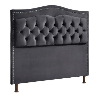Cabeceira Estofada Holanda 1,60 2.0 Queen Shop Das Cabeceira Cinza Chumbo