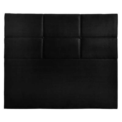 Cabeceira Estofada Milena 1,60 Queen Shop Das Cabeceira Preto