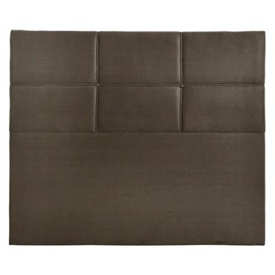 Cabeceira Estofada Milena 1,95 Sued Shop Das Cabeceiras Castor