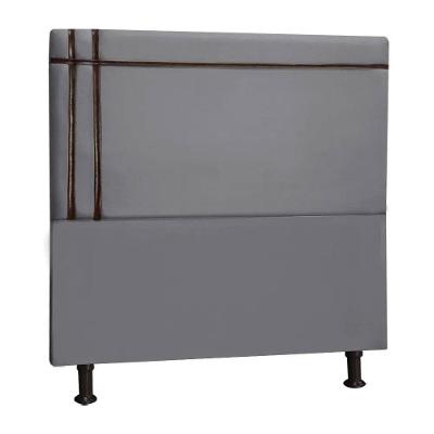 Cabeceira Royal 195cm Suede Fita Shop Das Cabeceiras Chumbo