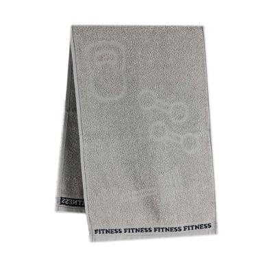 Toalha Fitness Dianneli Felpuda 0,30cm X 0,90cm Academia Chumbo