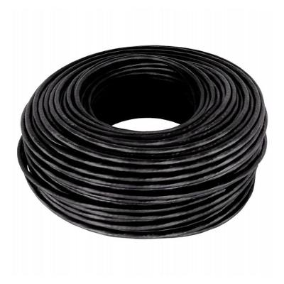 Cabo De Rede Cat 5e Mpt Interno E Externo 100 Metros U/utp 4p X 24awg | Preto