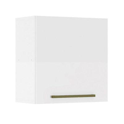 Armário Aéreo 1 Porta Favorita Branco Lacca - Zanzini