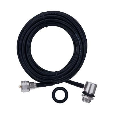 Cabo Medio Aquario M-802k Cabo Com 5,5 Metros E Conector Uhf Rg-058