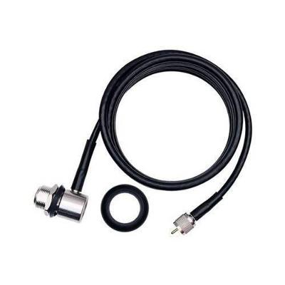 Kit Cabo Rg-58 5,5 Metros Conector Uhf Mini Motorola M-805k