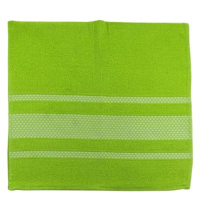 Toalha De Rosto Felpuda Zafira (42cm X 72cm) Savitex Modelo 1 Verde Claro