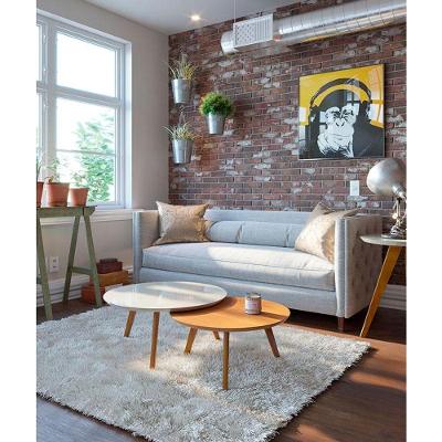 Kit Mesa De Centro Ambiente Classic Redonda Off White Nature - Imcal