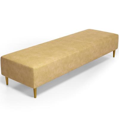 Puff Decorativo Sala De Estar Bali W01 Pés Palito 170x60cm Couríssimo Fendi - Lyam Decor