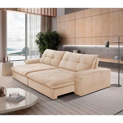 Sofá Gaia Linho 02 Módulos 90 Cm B25cm Meu Sofá Online A294 Linho Creme