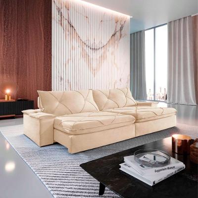 Sofá Apollo Linho 02 Módulos 100 Cm B25cm Meu Sofá Online A294 Linho Creme