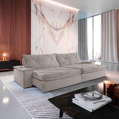 Sofá Apollo Veludo 02 Módulos 100 Cm B25cm Meu Sofá Online B026 Veludo Prata