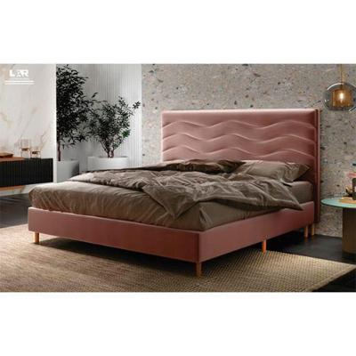 Cabeceira Madrid Casal 138 Cm Suede Meu Sofá Online Rosa