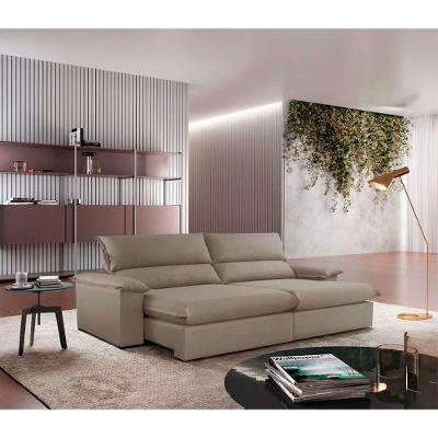 Sofá Filadélfia Veludo 02 Módulos 80cm B25cm Meu Sofá Online B002 Veludo Capuccino